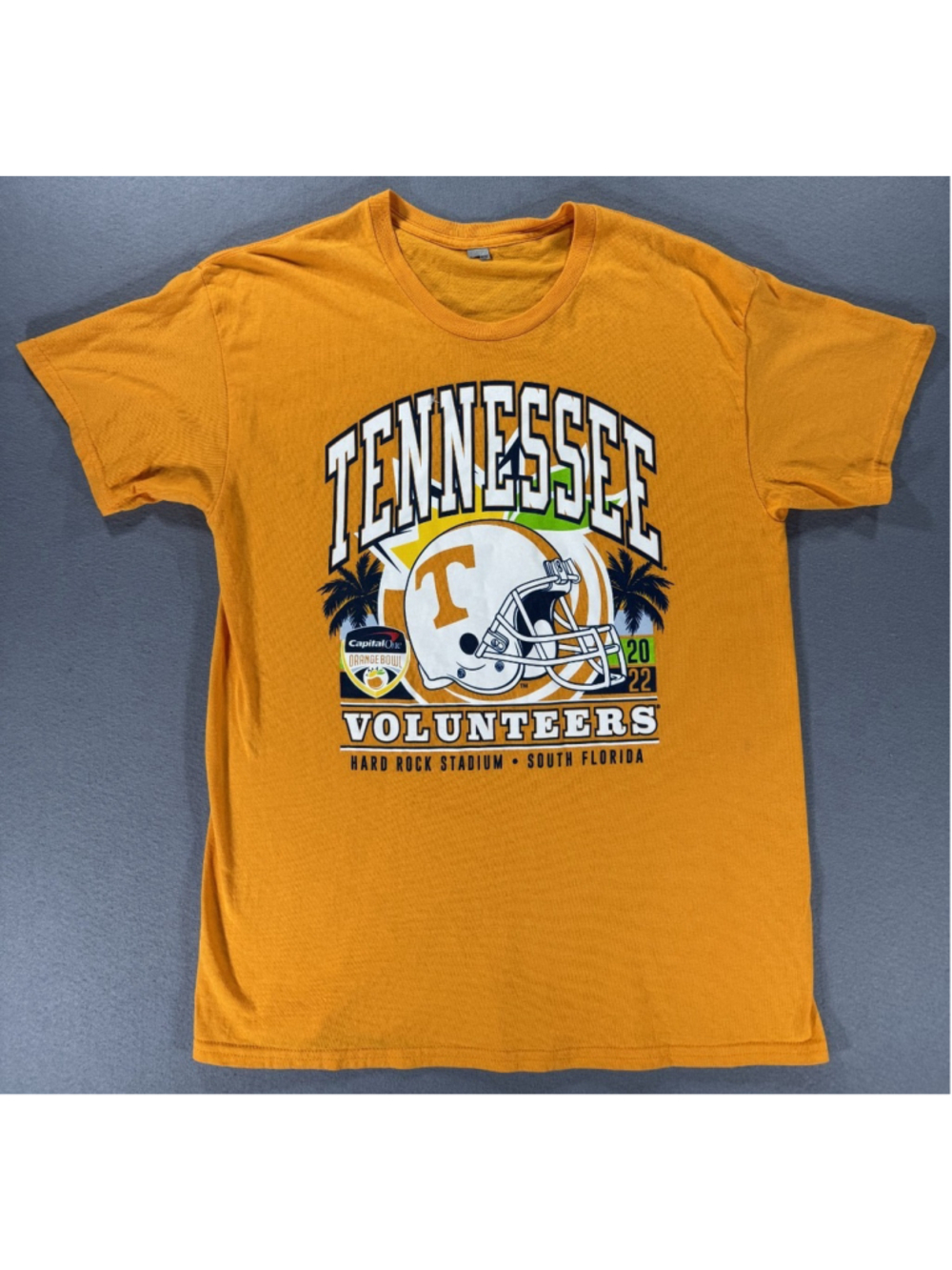 Tennessee Volunteers 2022 Capital One Orange Bowl T-Shirt Orange Men's XL